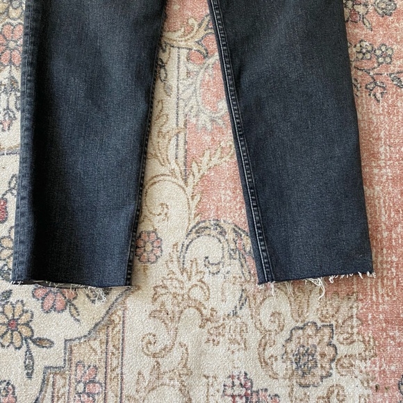 Re/Done Straight Crop Denim - Picture 3 of 7